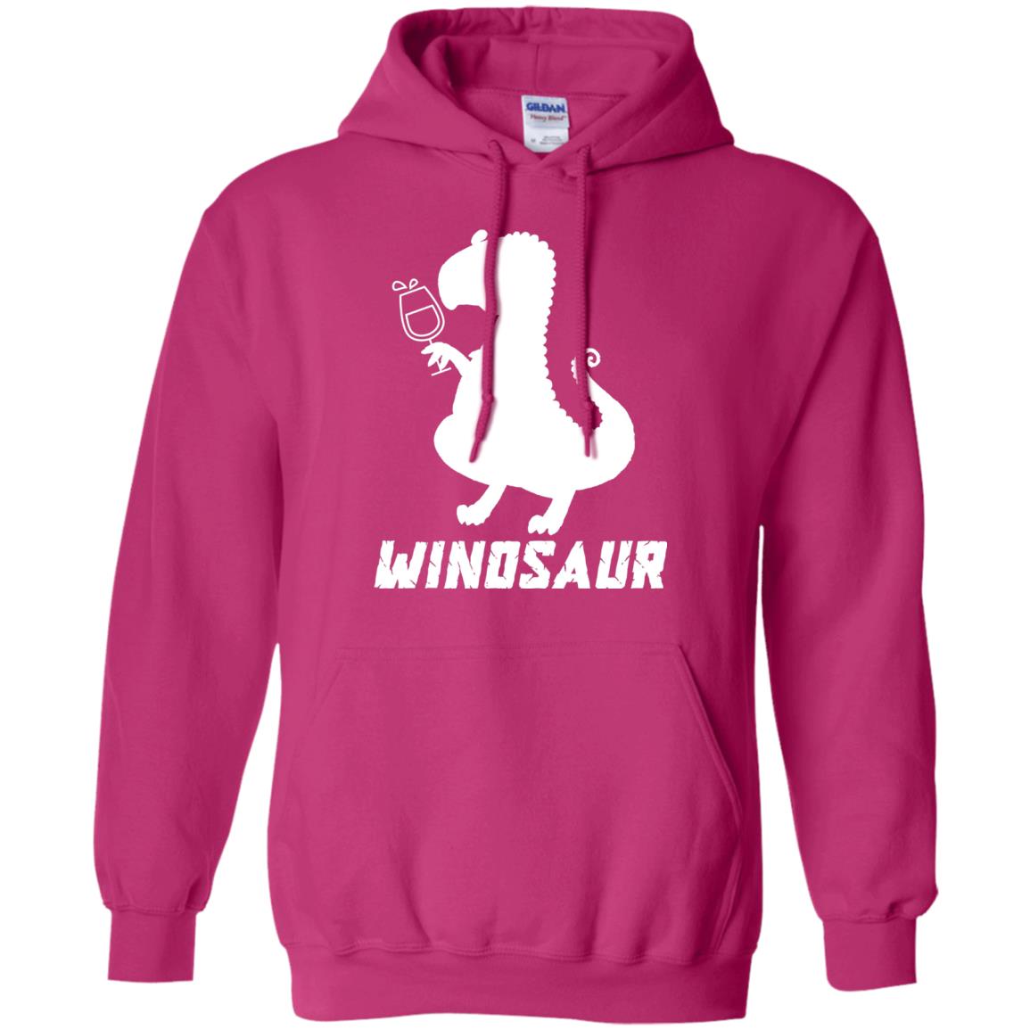 Drinking Party T-shirt Winosaur Wine Dinosaur Heliconia