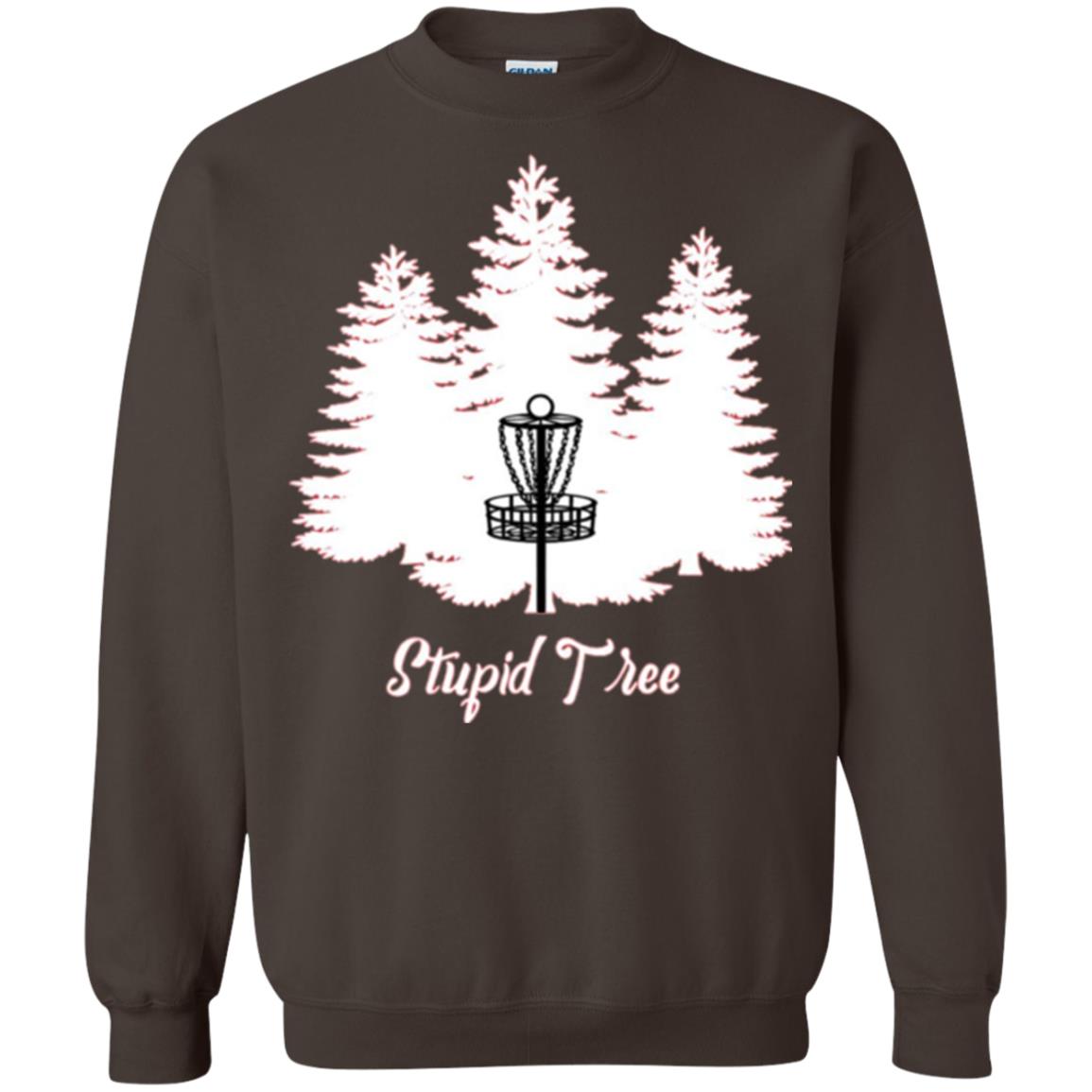 Disc Golf T-shirt Stupid Tree Dark Chocolate