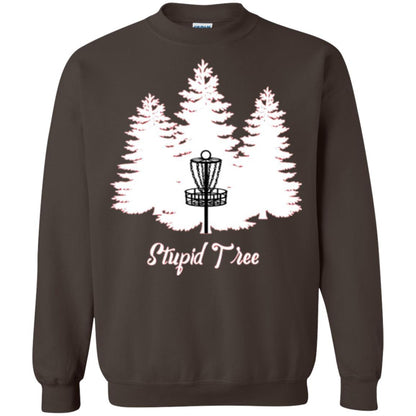 Disc Golf T-shirt Stupid Tree Dark Chocolate