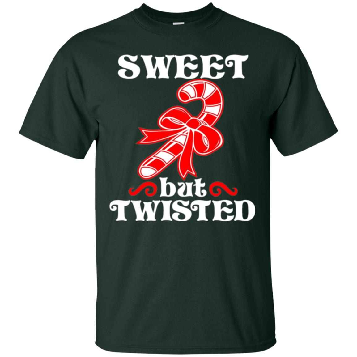 Sweet But Twisted Christmas T-shirt Forest Green