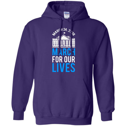 March For Our Lives March 24 2018 T-shirt Purple