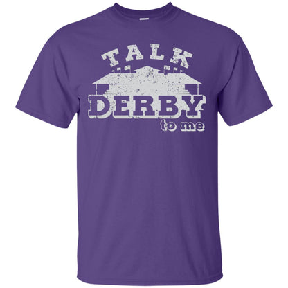 Talk Derby To Me Derby Knetucky Shirt Purple