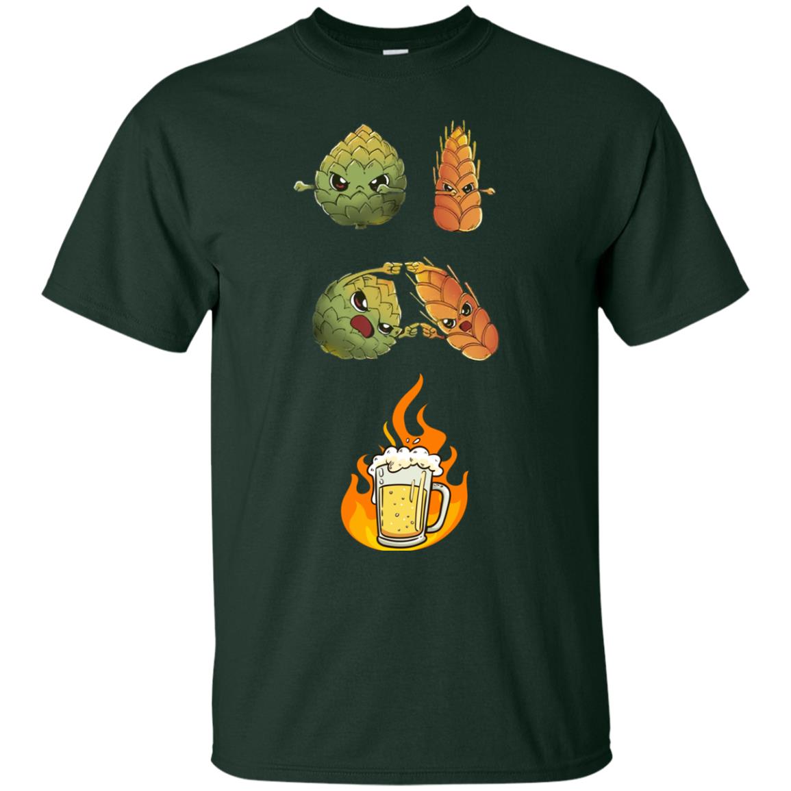 Beer Lover T-shirt Beer Fusion Forest