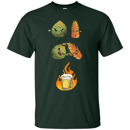 Beer Lover T-shirt Beer Fusion Forest