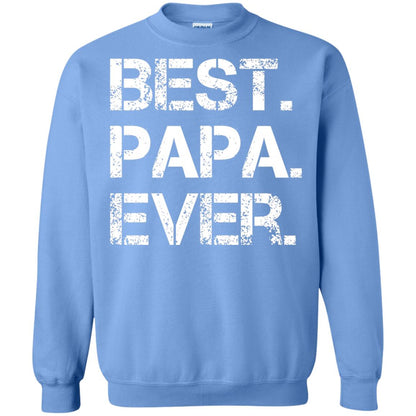 Best. Papa. Ever. Cute Father_s Day Gift T-shirt Carolina Blue