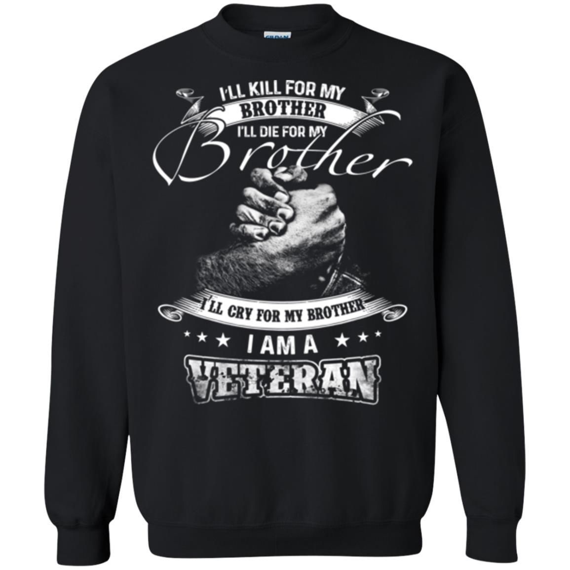 Veteran T-shirt I Am A Veteran Black