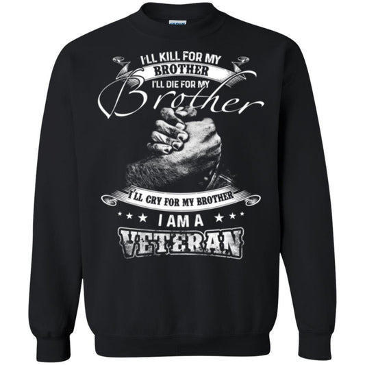 Veteran T-shirt I Am A Veteran Black