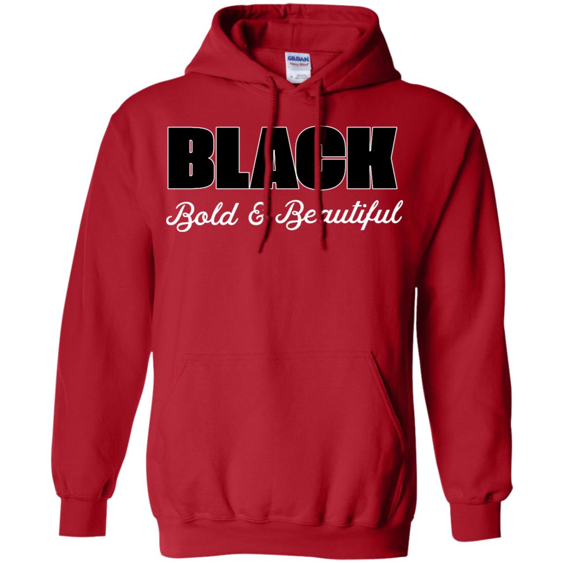 Black Bold And Beautiful Shirt Red