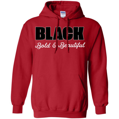 Black Bold And Beautiful Shirt Red