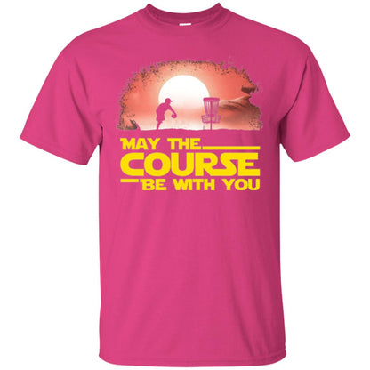May The Course Be With You T-shirt Heliconia