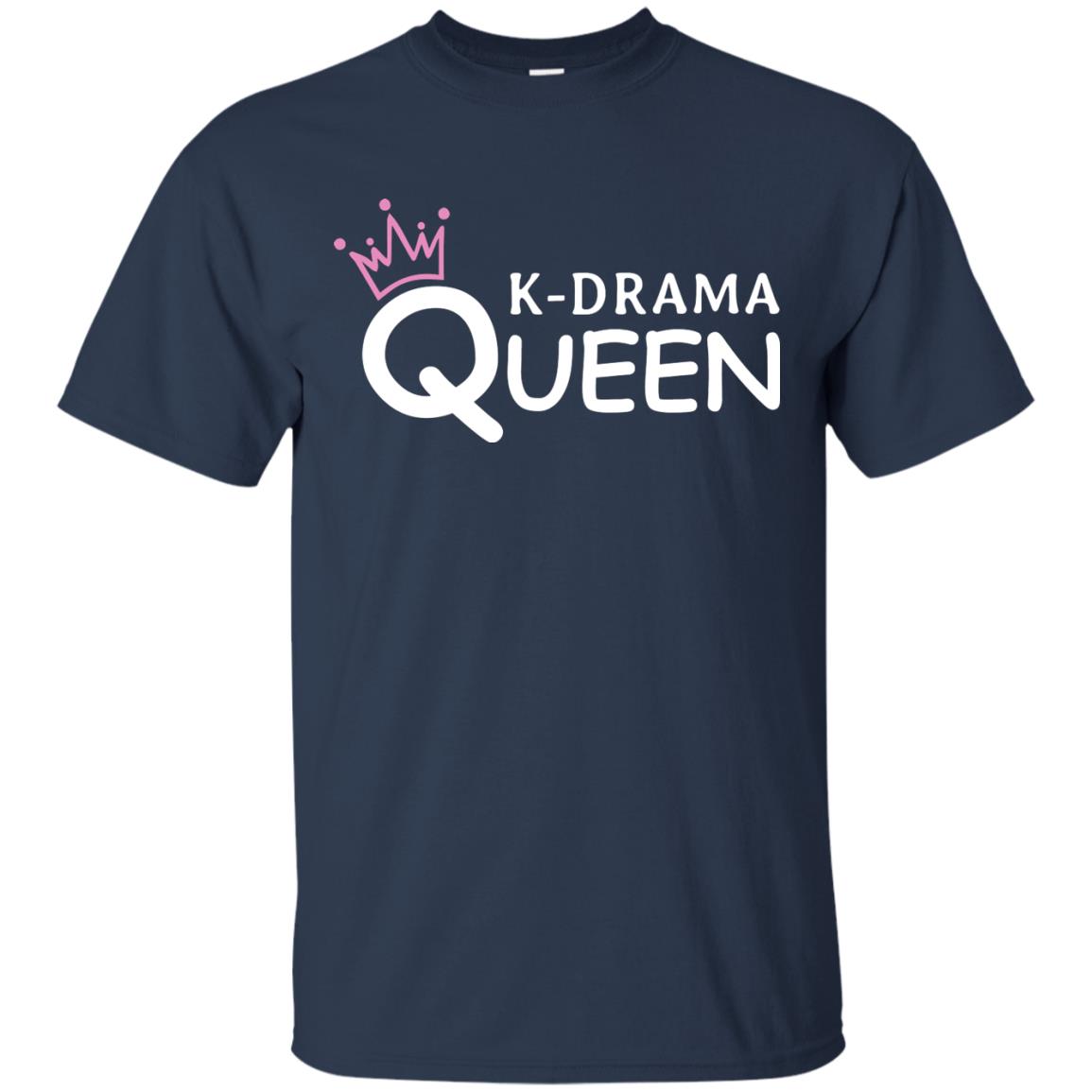 K-drama Queen Korea Drama Fan Shirt Navy
