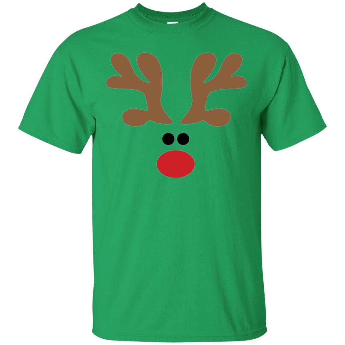 Christmas T-shirt Reindeer Irish Green