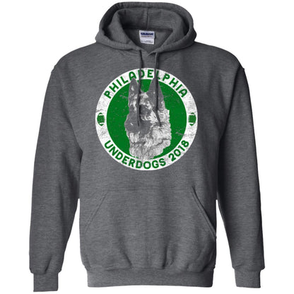 Dog Lover T-shirt Philadelphia Underdogs 2018 Distressed Dark Heather