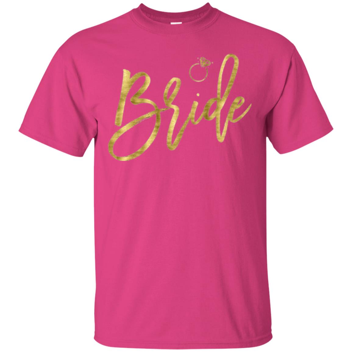 Bride Party With Ring T-shirt Heliconia