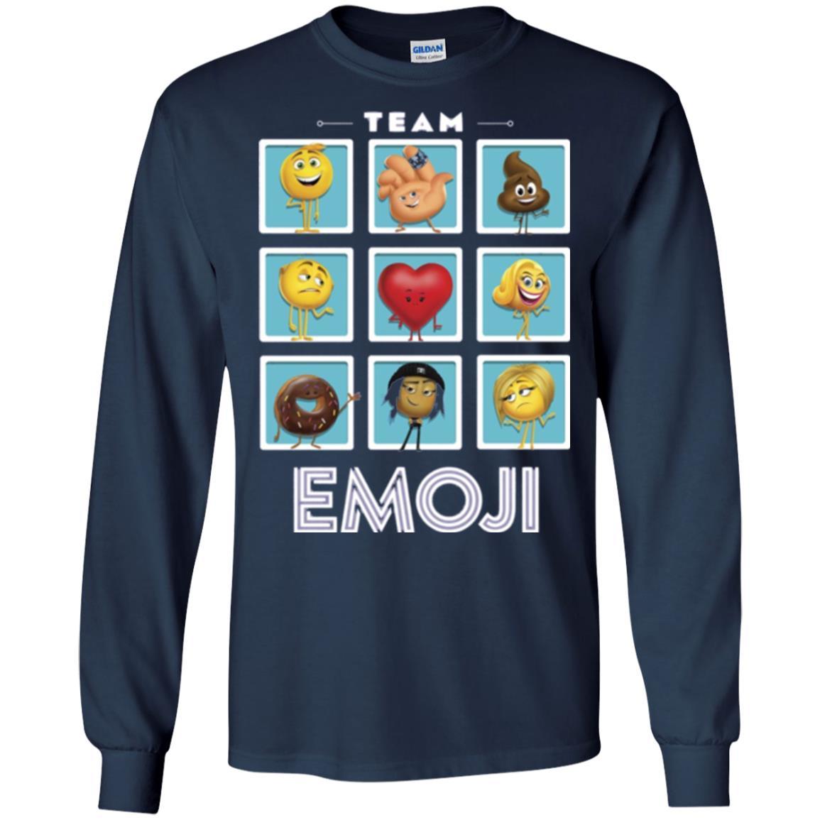 Film T-shirt Emoji Panels Graphic T-shirt Navy