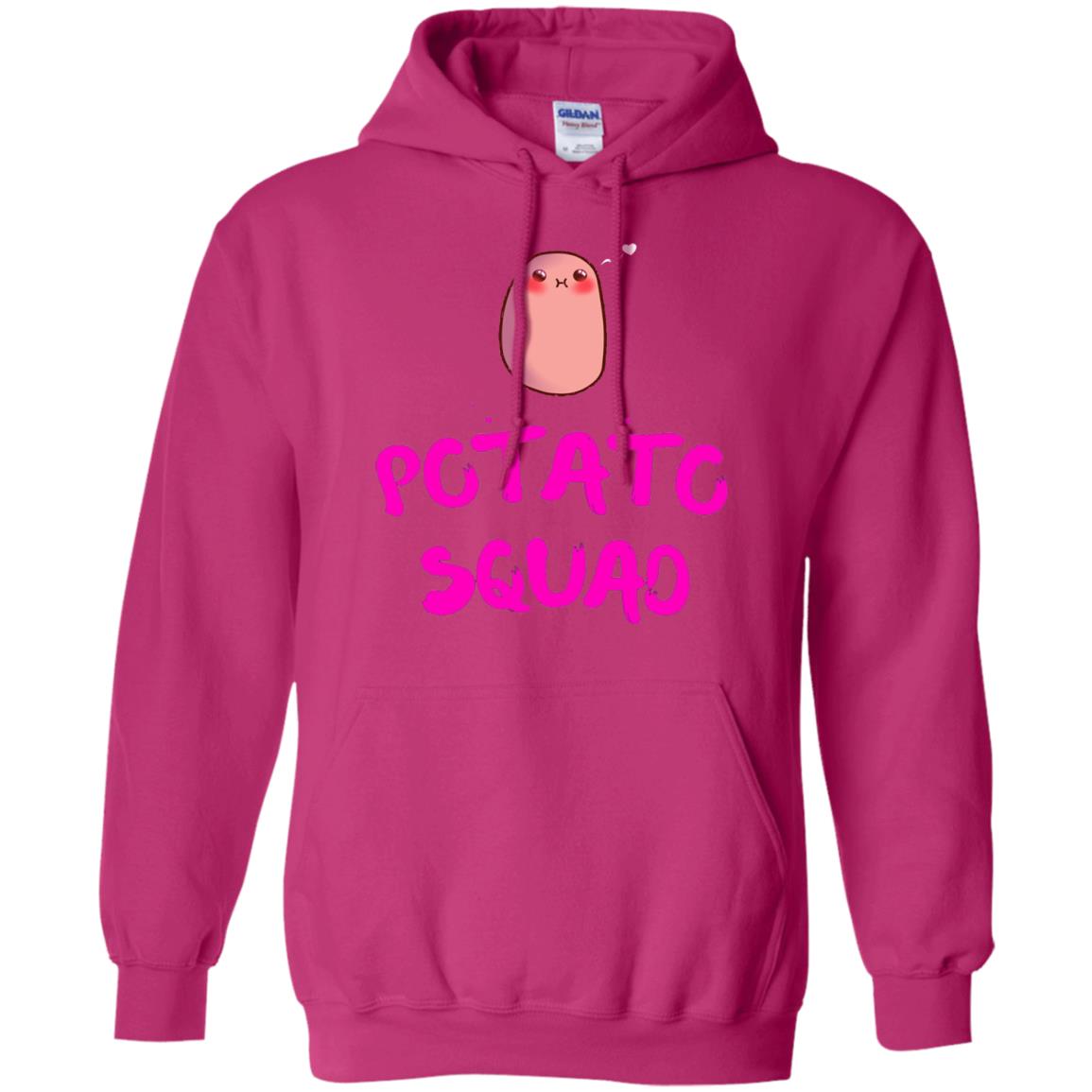 Cute Potato Squad T-shirt I Love Potato Heliconia