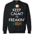 Keep Calm I_m Freakin_ Irish Saint Patrick_s Day ShirtG180 Gildan Crewneck Pullover Sweatshirt 8 oz.