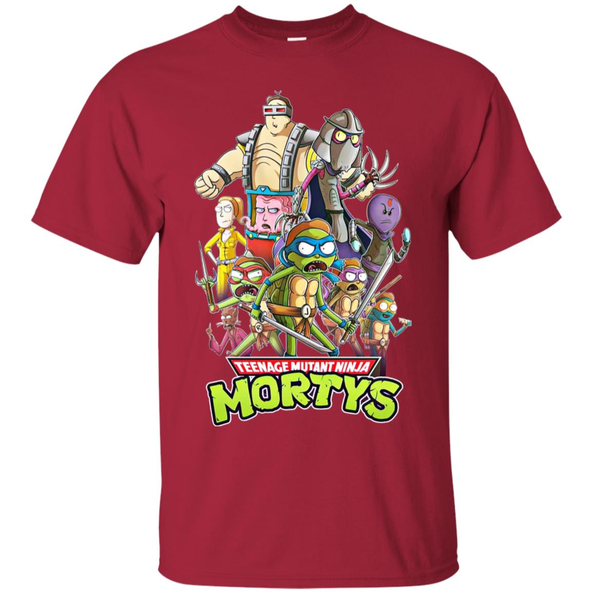 Teenage Mutant Ninja Mortys Shirt Cardinal