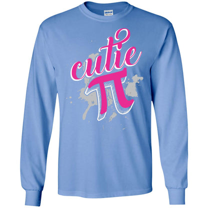 Cutie Pi Funny Math 3.14 Happy Pi Day T-shirt Carolina Blue