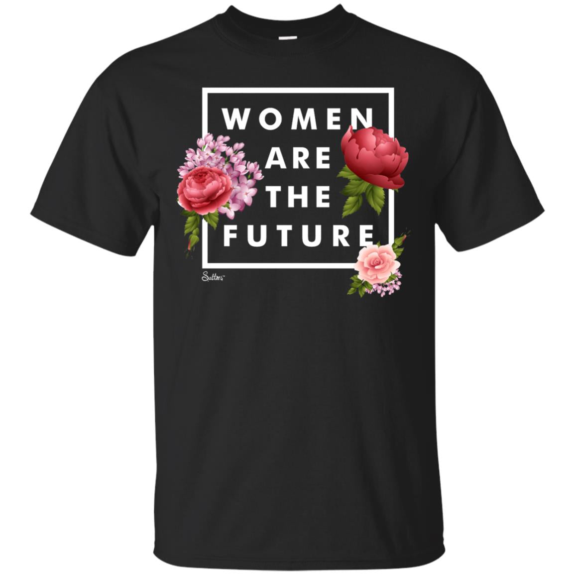 Women Are The Future T-shirt Black
