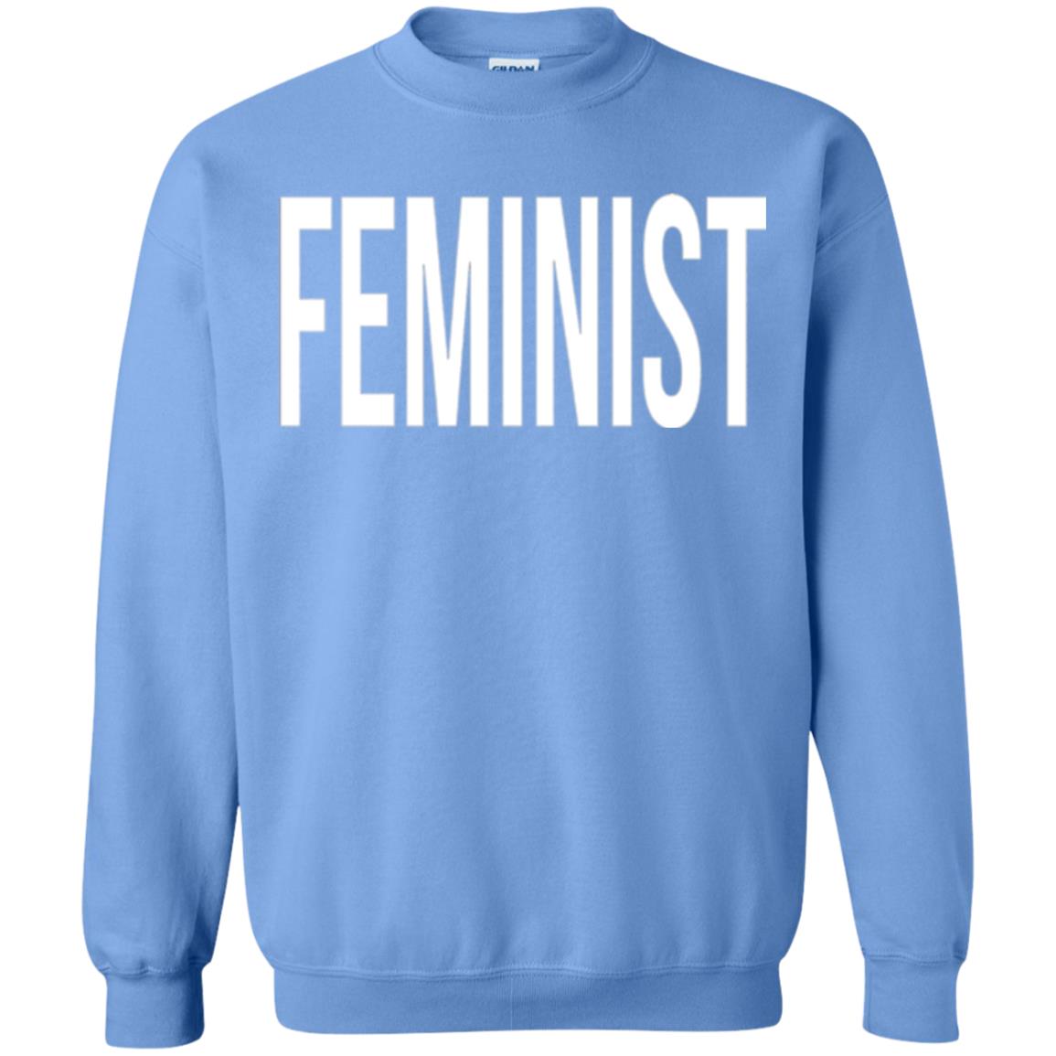 Feminist T-shirt Carolina Blue