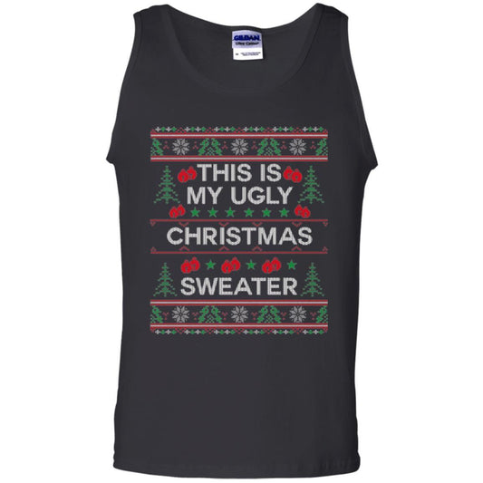 Christmas T-shirt This Is My Ugly Christmas Sweater Black