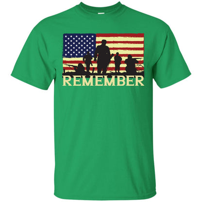 Military Of United States Memorial Day Shirt Irish Green