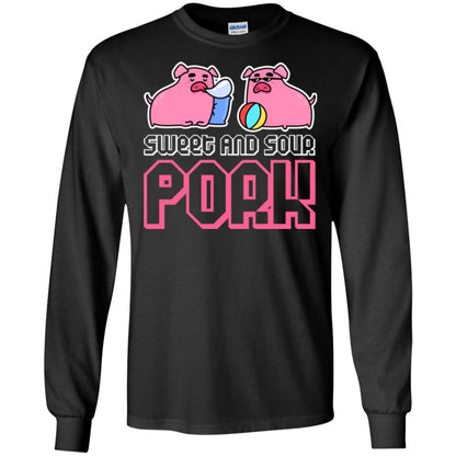 Food Lover T-shirt Sweet And Sour Pork Black