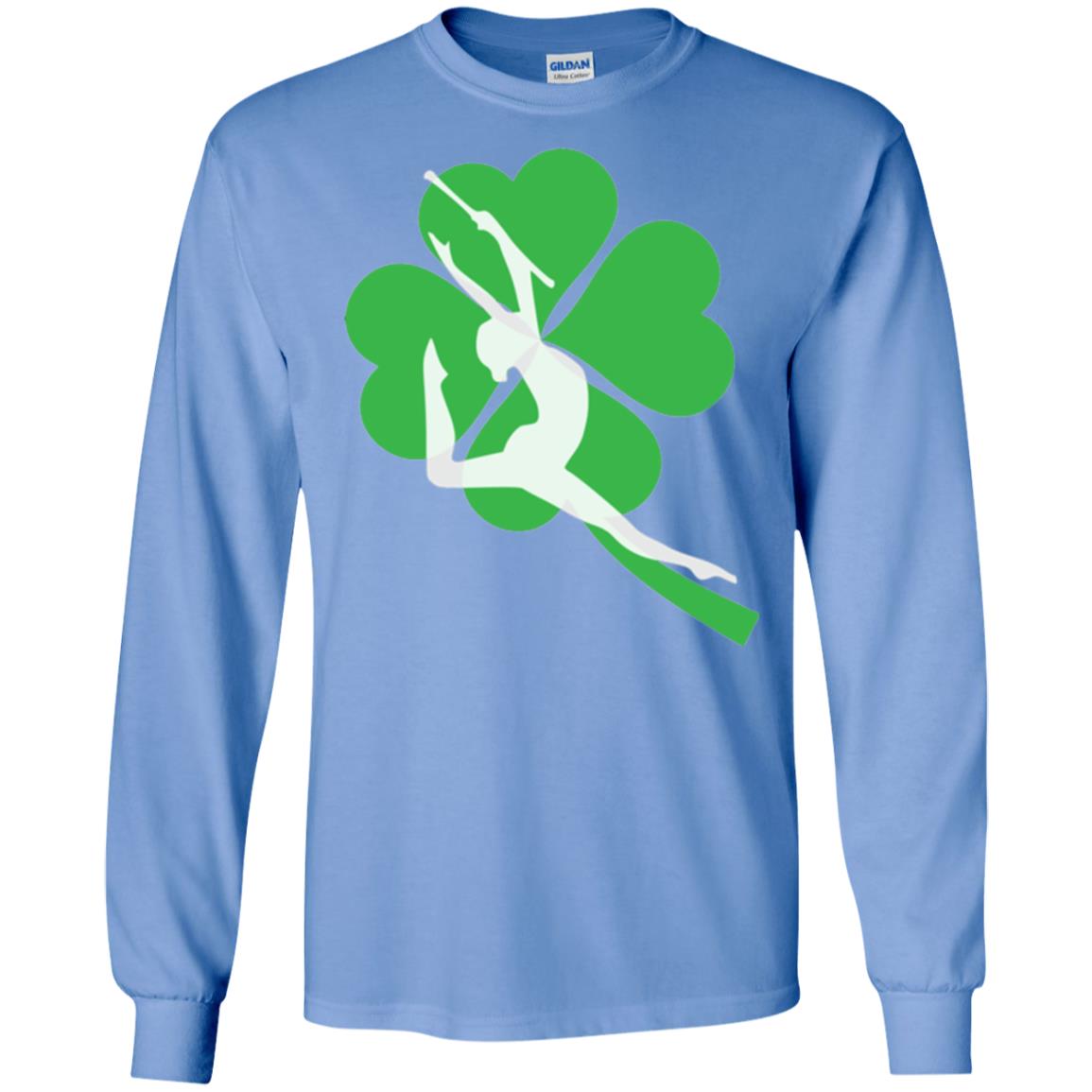 Baton Twirling Lover Saint Patrick's Day Carolina Blue