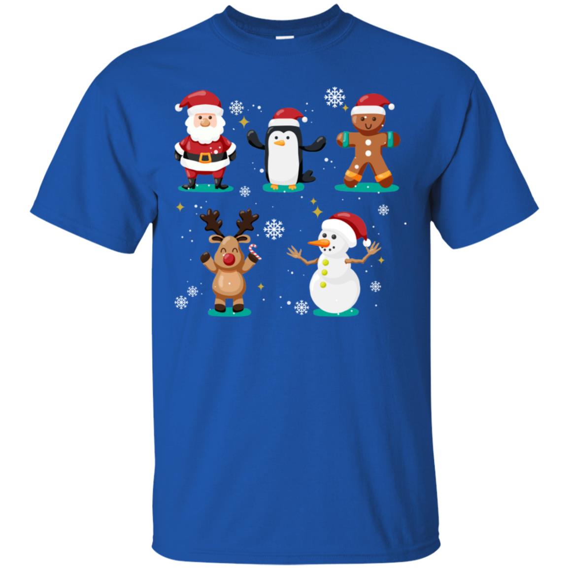 Christmas Character Ideas Gift Shirt Royal