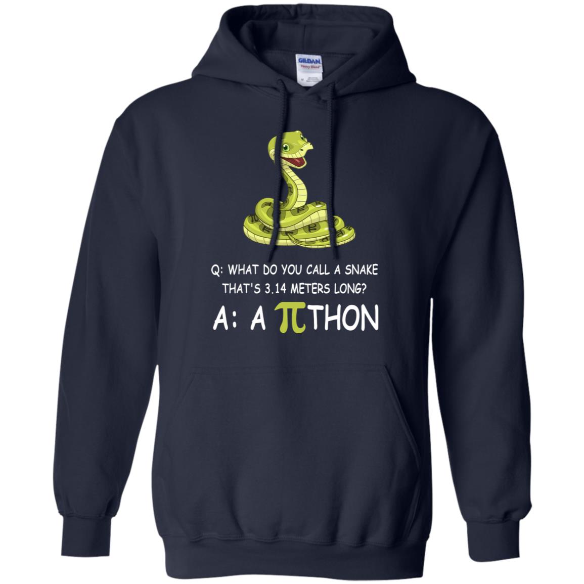 What Do You Call A Snake That's 3.14 Meters Long Shirt Navy