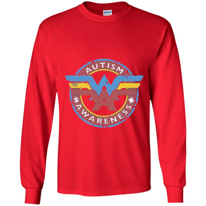 Autism Awareness T-shirt Red