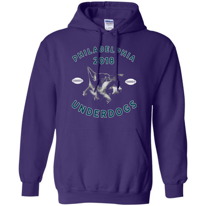 Dog Lover T-shirt Philly Philadelphia Underdogs Lii Game Day Purple