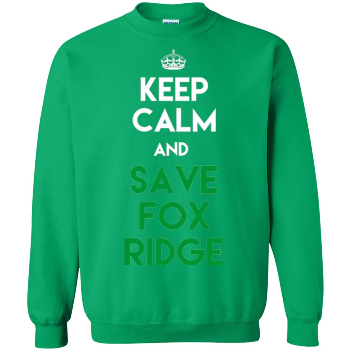 Elementary T-shirt Keep Calm And Save Fox Ridge T-shirt Irish Green