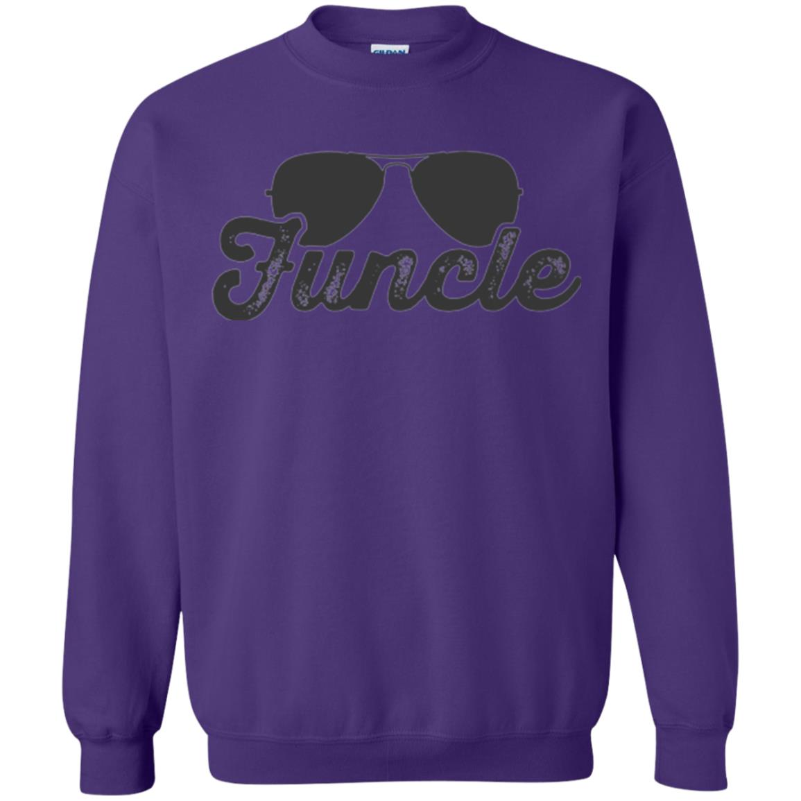 Funcle Uncle T-shirt Purple