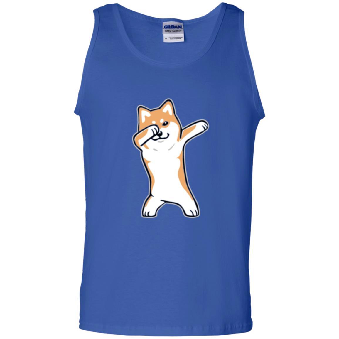 Dog Lover T-shirt Dabbing Shiba Inu Doge Royal