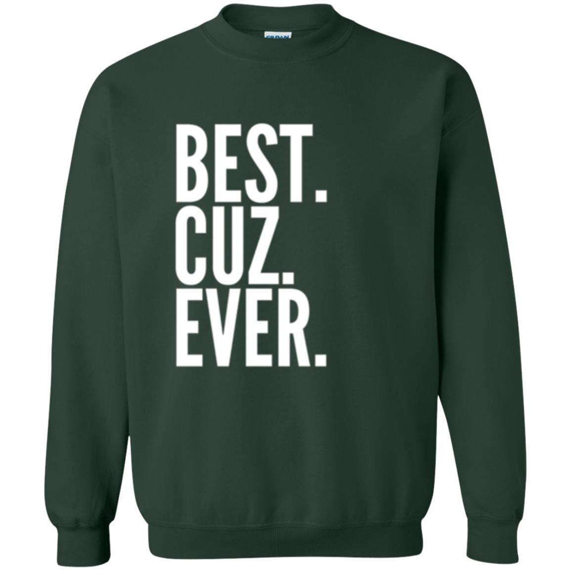 Family T-shirt Best Cuz Ever Forest Green