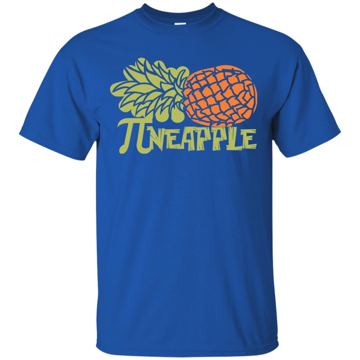 Cool Pineapple Pi Day T-shirt Royal