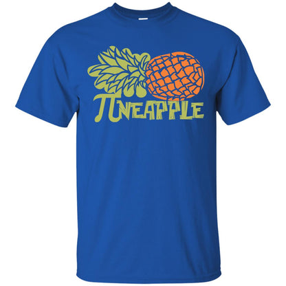 Cool Pineapple Pi Day T-shirt Royal
