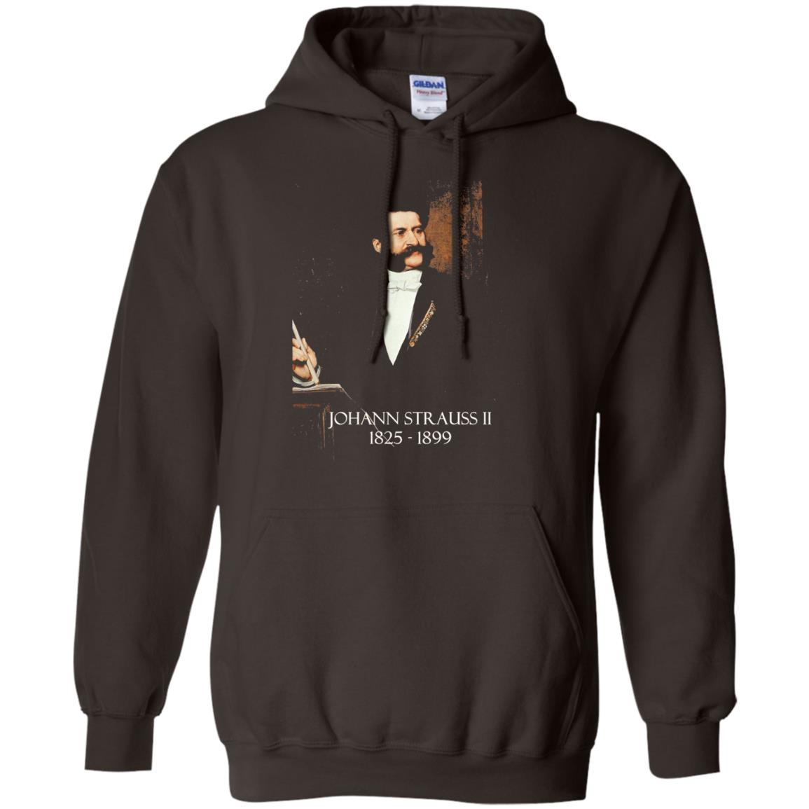 Musician T-shirt Johann Strauss Ii Dark Chocolate