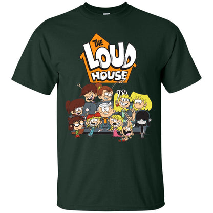 Nickelodeon The Loud House Character T-shirt Forest