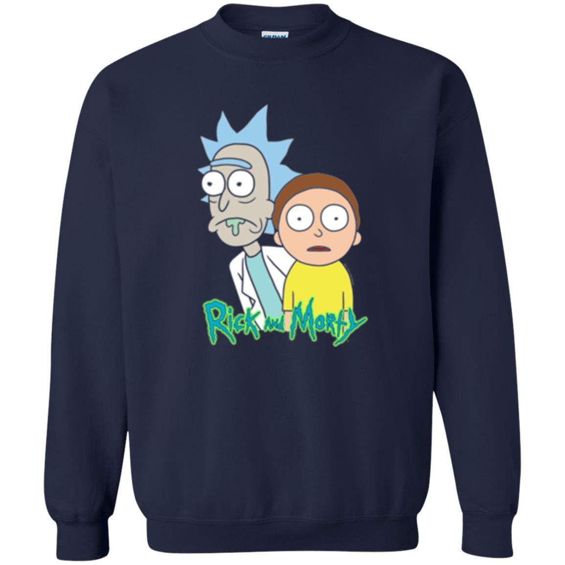 Film T-shirt Rick And Morty Stunned Navy