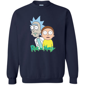 Film T-shirt Rick And Morty Stunned