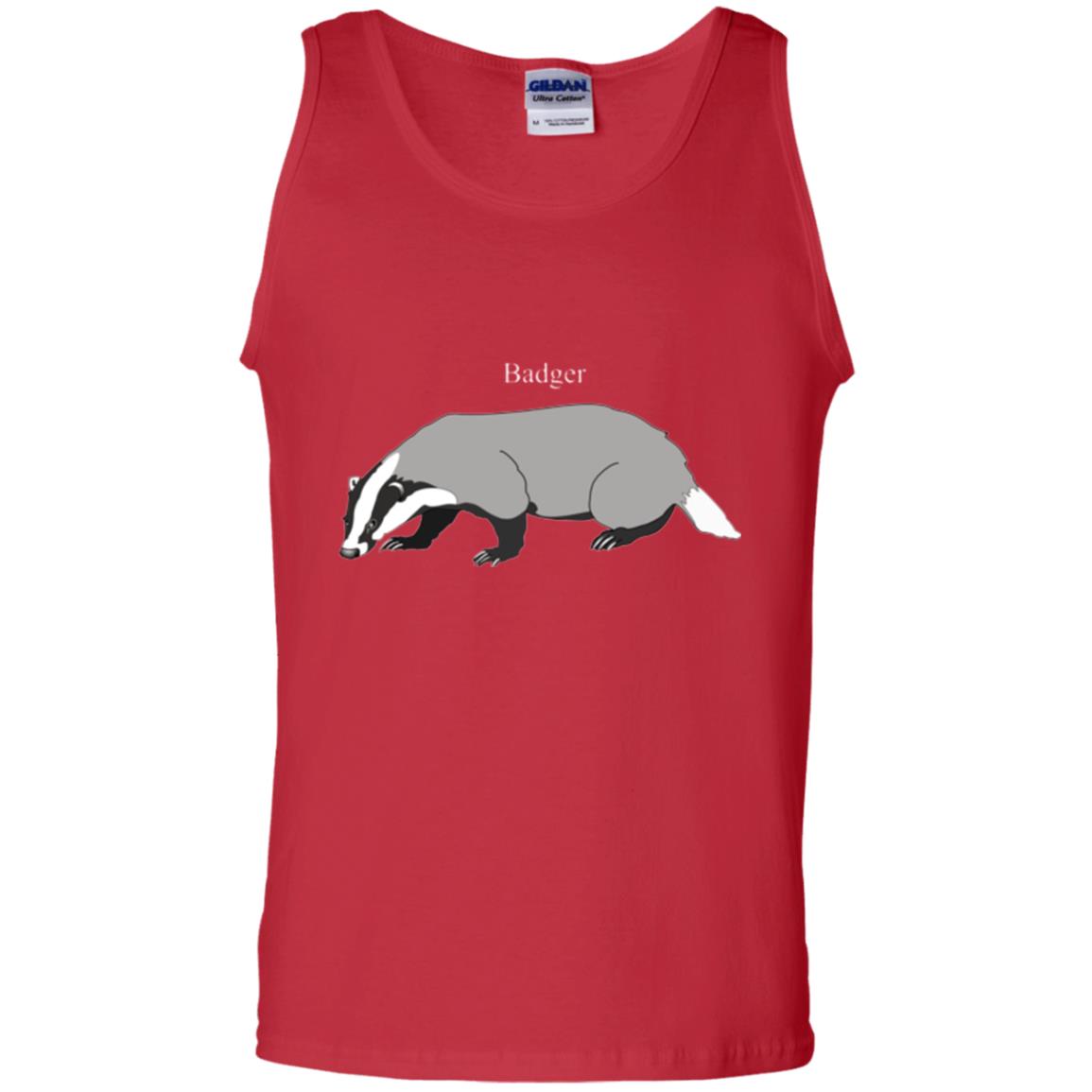 Fierce Badger T-shirt Red