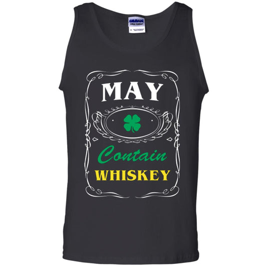 Saint Patrick's Day T-shirt May Contain Whiskey Black