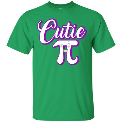 Cutie Pi Math Teacher T-shirt Irish Green