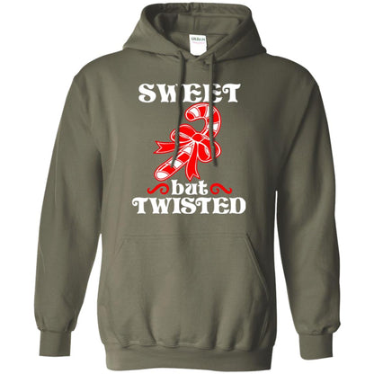 Sweet But Twisted Christmas T-shirt Military Green