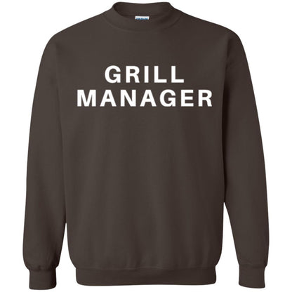 Grill Manager Cooking T-shirt Dark Chocolate