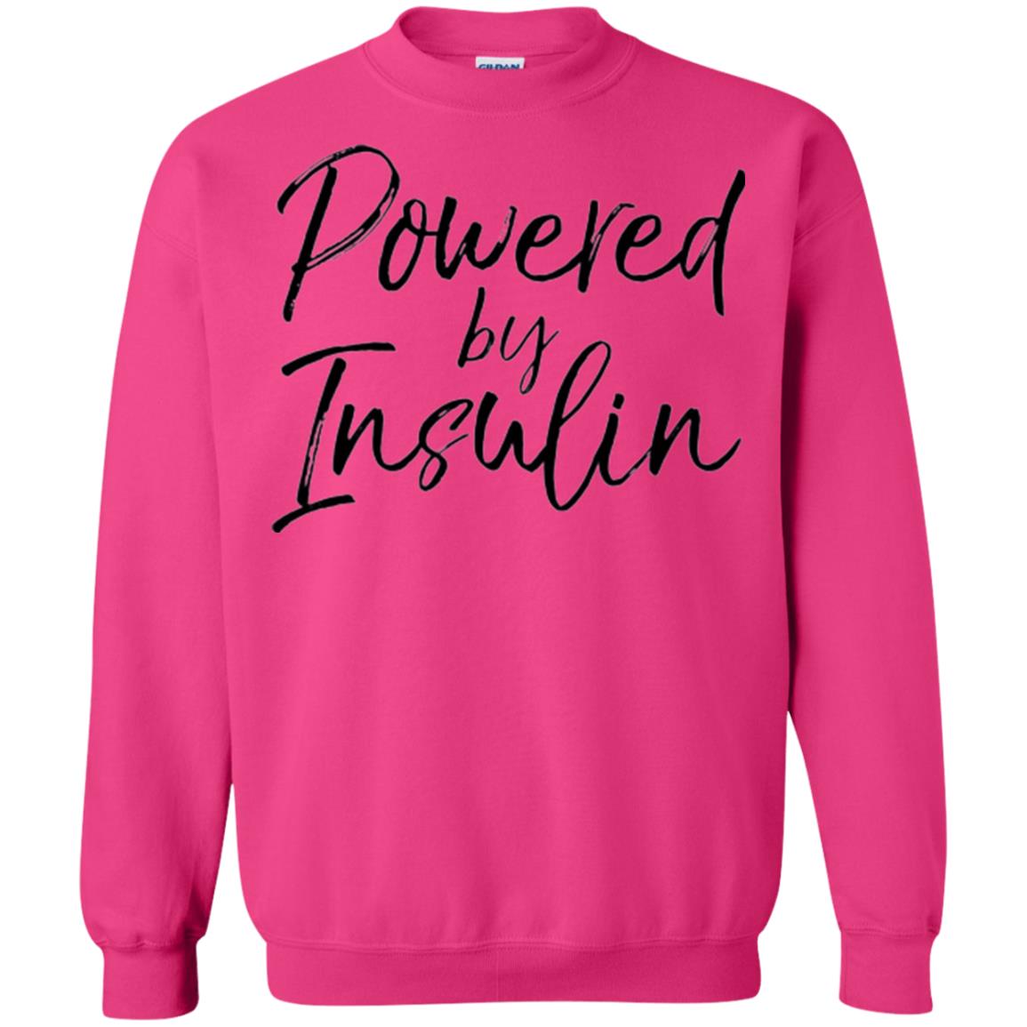 Diabetic T-shirt Powered By Insulin Heliconia