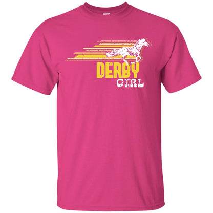 Derby Girl Derby Women Horse Race Shirt Heliconia